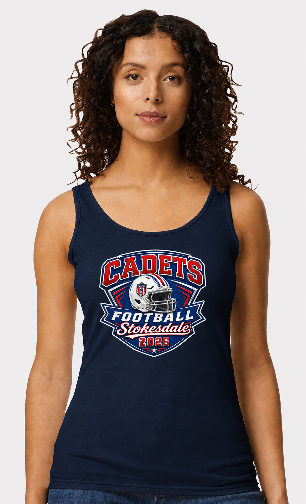 Women's Softstyle G Tank Top — Gildan 64200L — Navy (front)